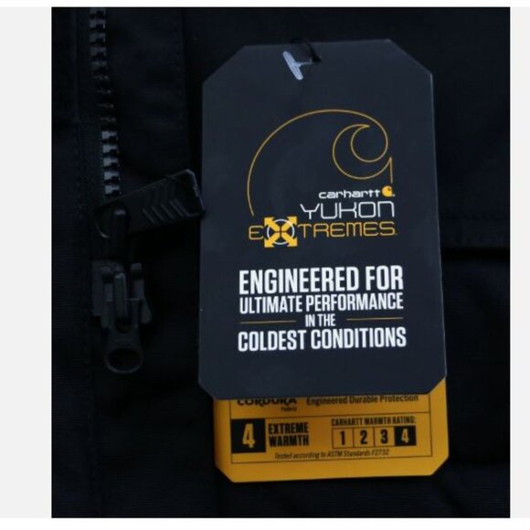 Carhartt Yukon Extremes Insulated Parka Men's Size L Tall OP4476-M Jacket 3M New - Picture 11 of 11